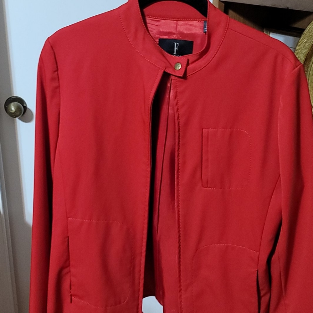 Red Carriere Jacket